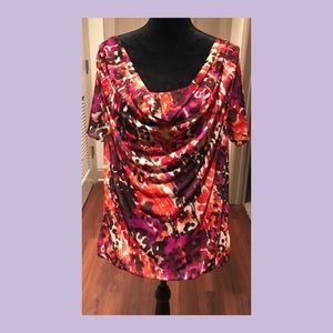 Lane Bryant Cowl Neck Blouse